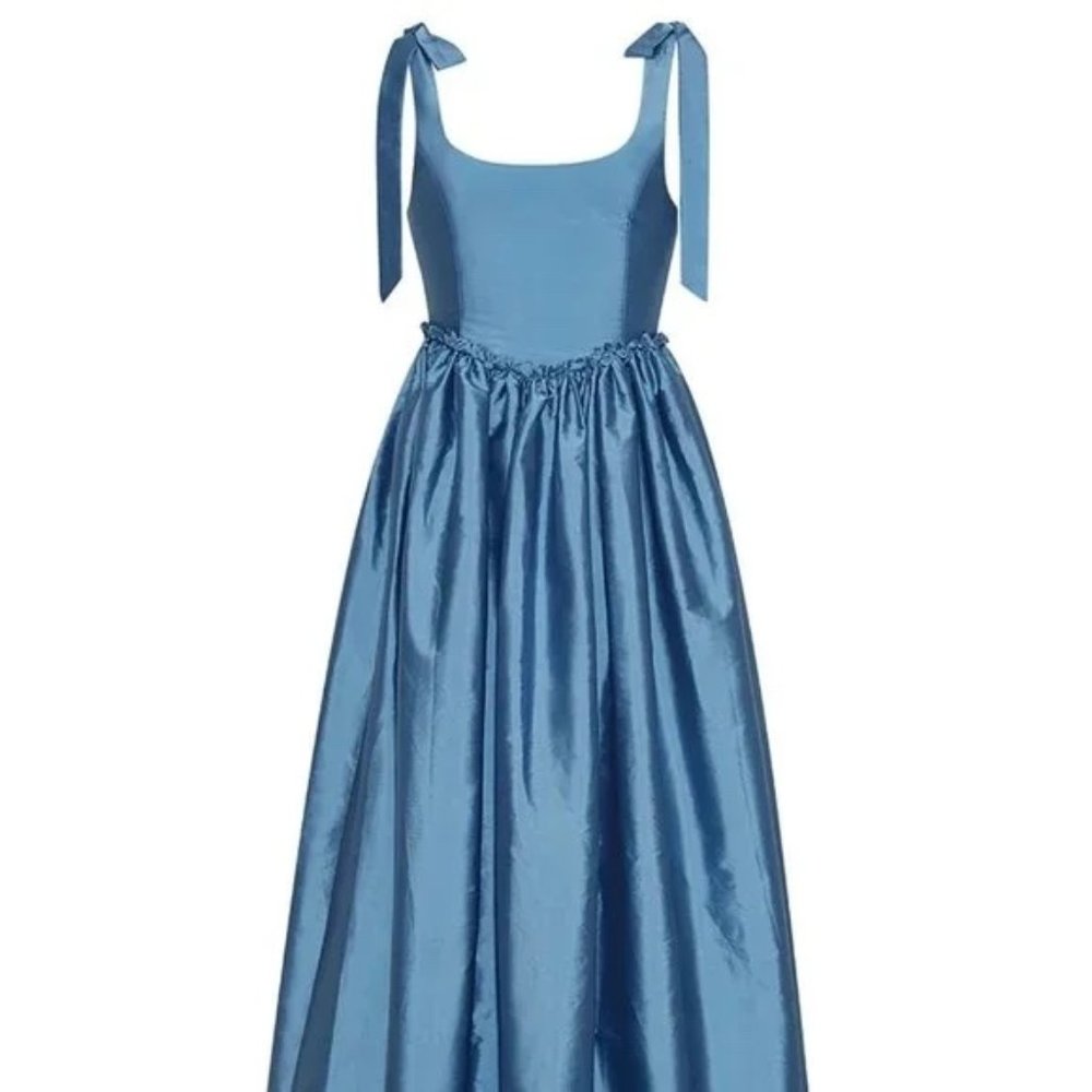 WORN ONCE - The Marie Dress in Azure Blue